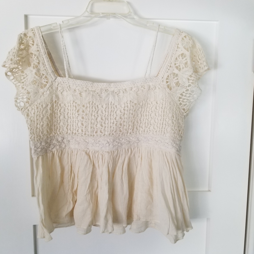 American Eagle Outfitters Boho Style Top~Sz M